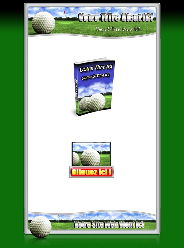 Template MiniSite Golf